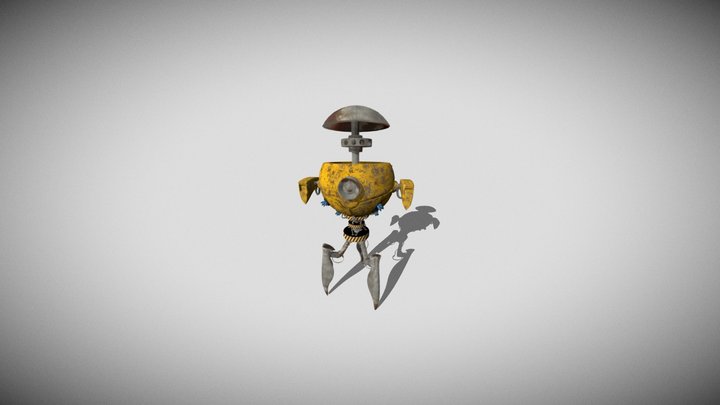 Robot - sphere - war 3D Model