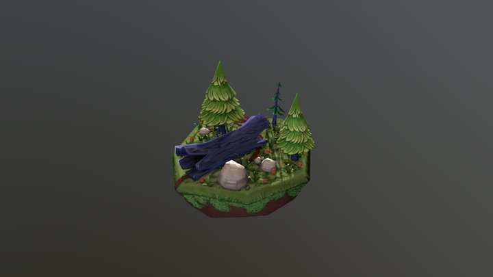 Island 3 3D Model