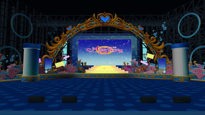 Koi Ni Naritai Aquarium LLSIFAS Stage 3D Model