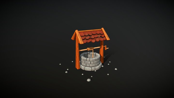 Old Well 3D Model