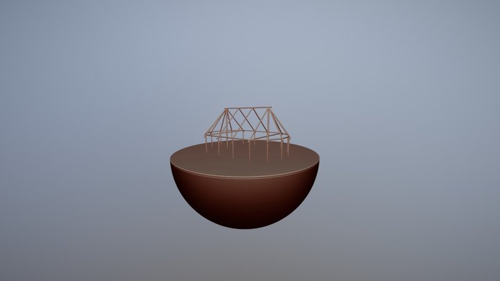 RUKA MAPUCHE 3D Model