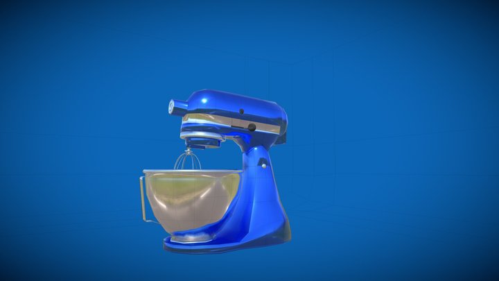 food Mixer kitchen appliance 3D Model