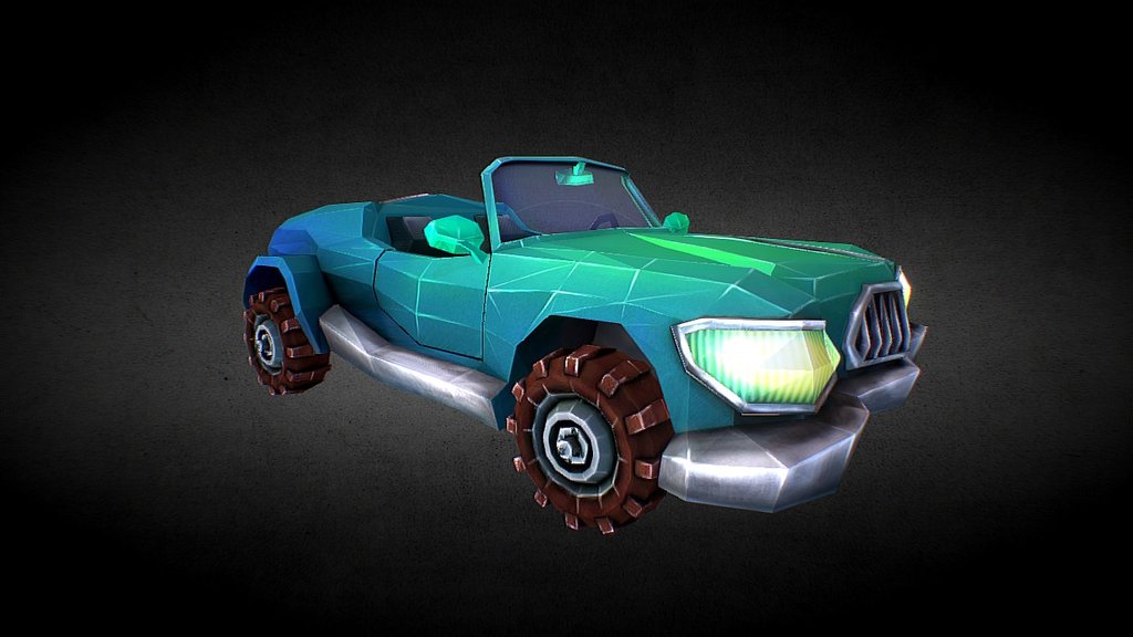 Car Toon - 3D model by Paul Iacob (@paoolica) [3c8335c] - Sketchfab