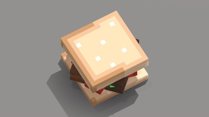 Burger 3D Model