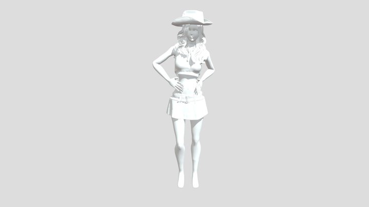 fast and furious Tokyo Drift Girl SetGirl Ver1 3D Model