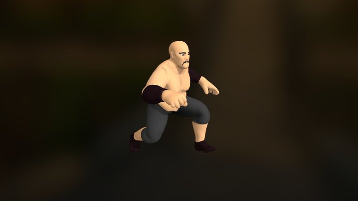 Ottoman Pehlivan 3D Model