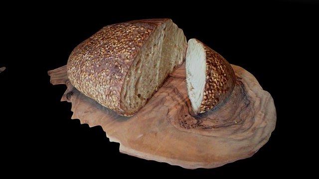Pine Street Bakery bread 3D Model