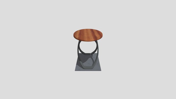 Loft Table 3D Model