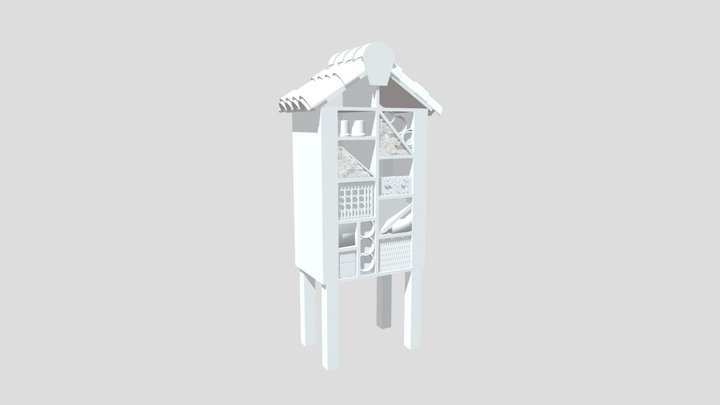 Hotel Insecte 3D Model