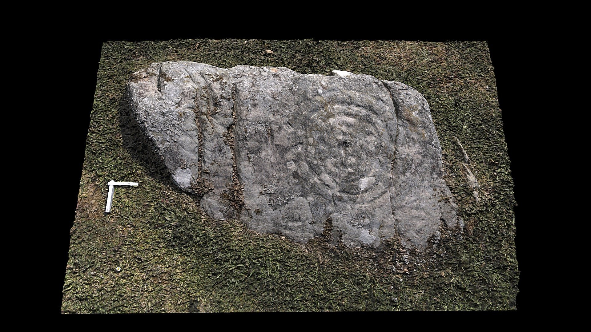 Drumtroddan Neolithic rock art, Panel 1