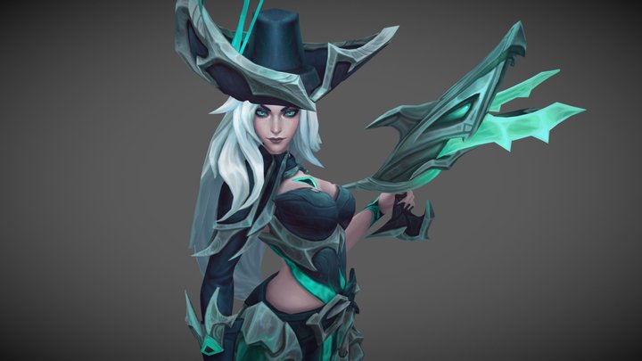 Ruined Miss Fortune 3D Model