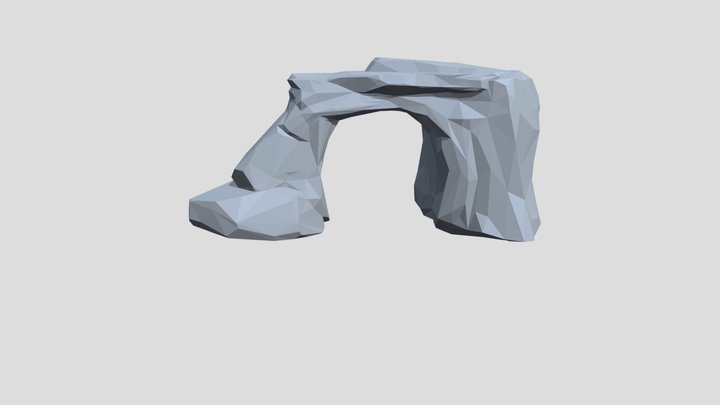 SM_Env_Rock_Arch_01 3D Model