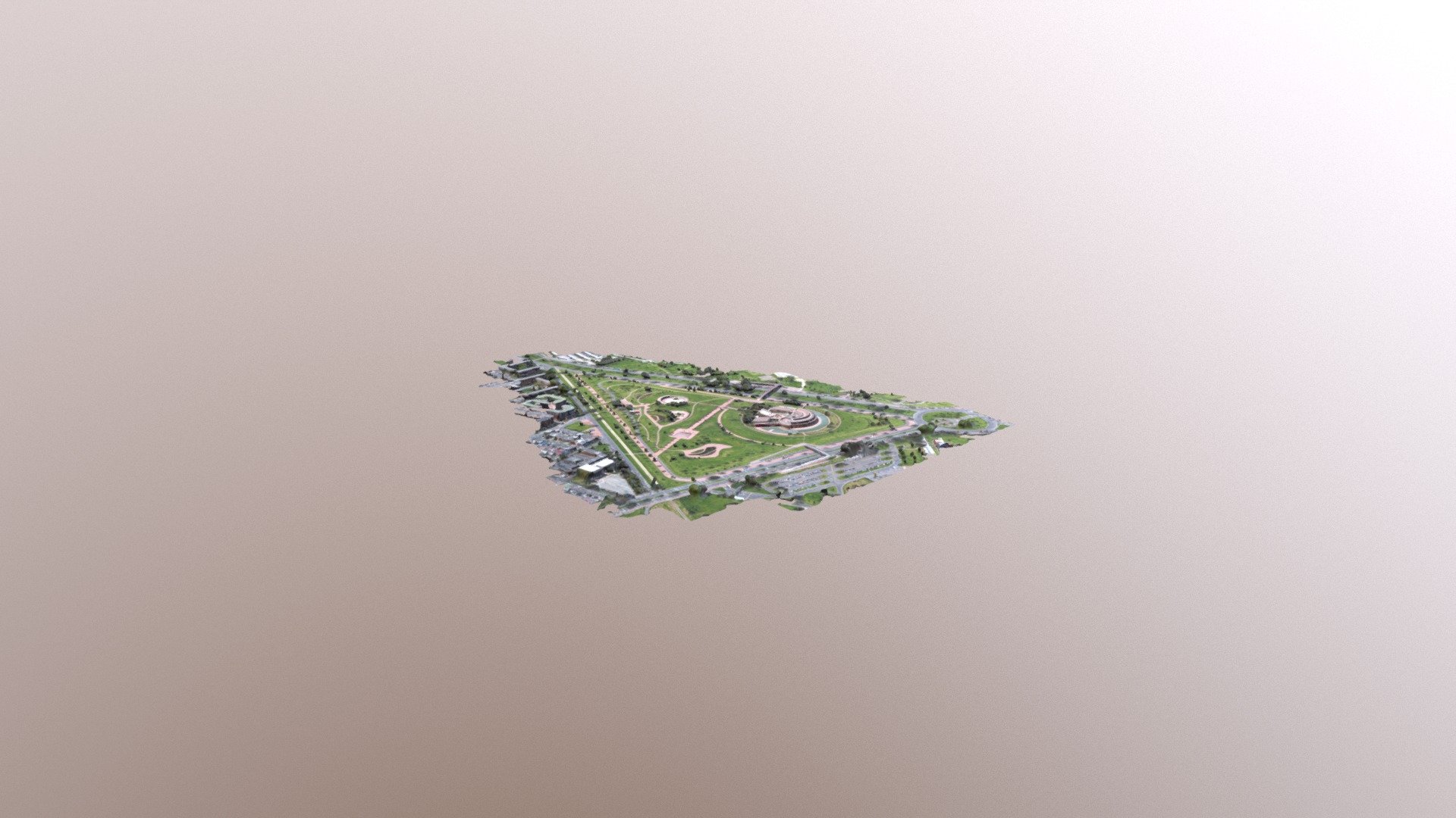 VIRGILIO MAPPING Step3 Simplified 3d Mesh