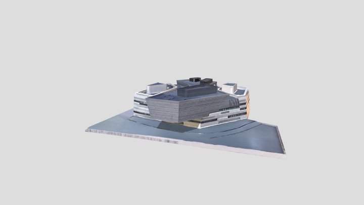 Library and Learning Centre in Vienna 3D Model