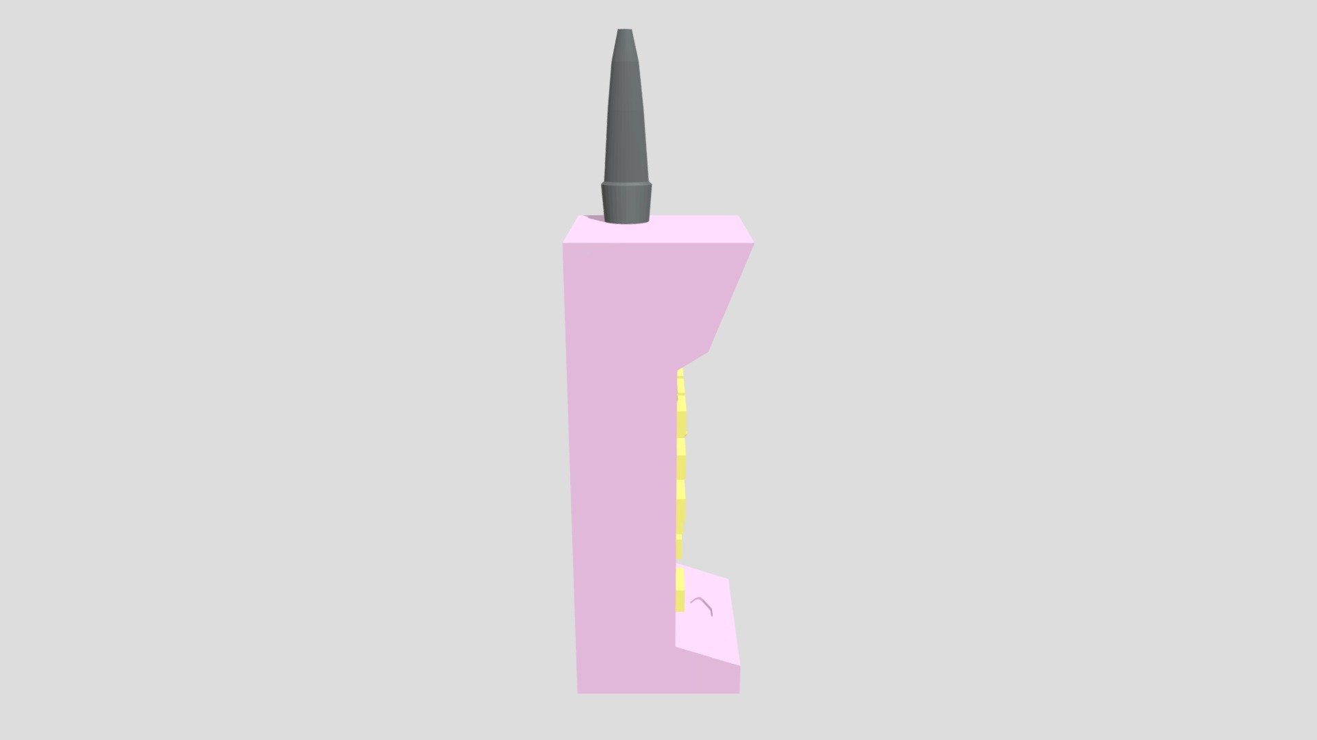 3D sketchbook 6 - Old Phone