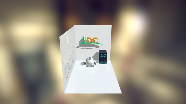 Chunghwa Telecom Taipei IDC Introduction 3D Model