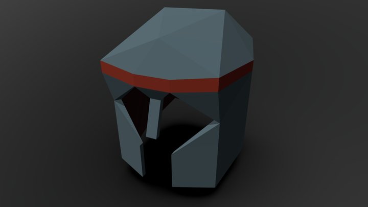 Rune Medium helm 3D Model