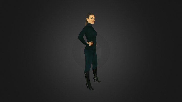Ольга модель №3 3D Model