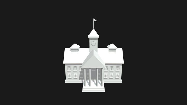 School 3D Model