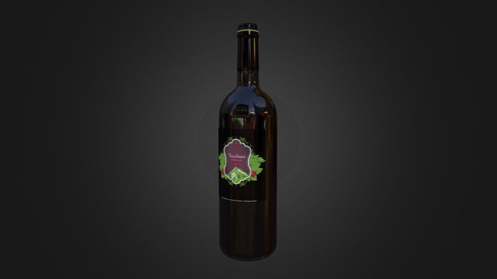 Raspberry Wine 3D Model