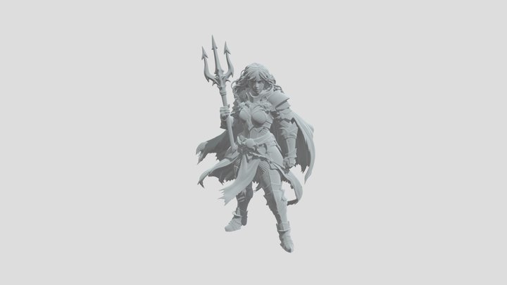 Tidebound Knight 3D Model