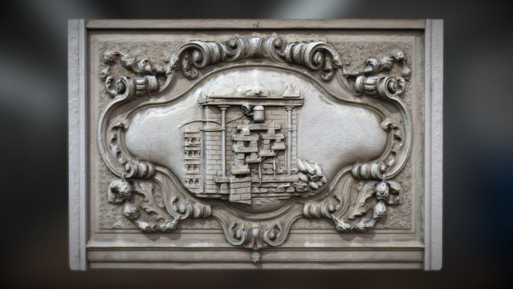 Craft relief 1 on the wall