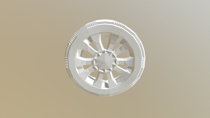 Car Tire 3D Model