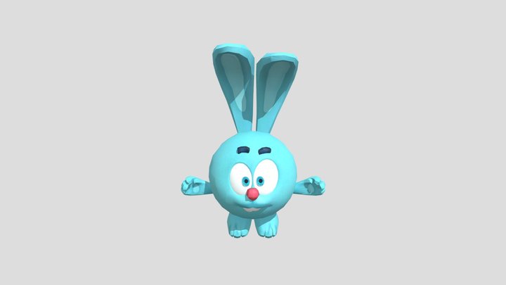 Крош смешарики||Krash kikoriki||gogoriki 3D Model