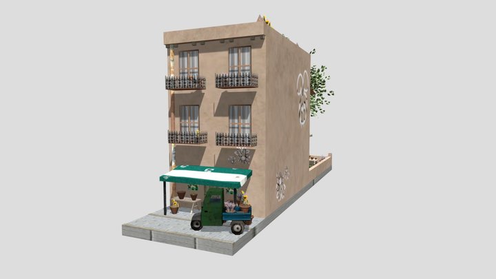 DAE Rowhomes - Napels 3D Model