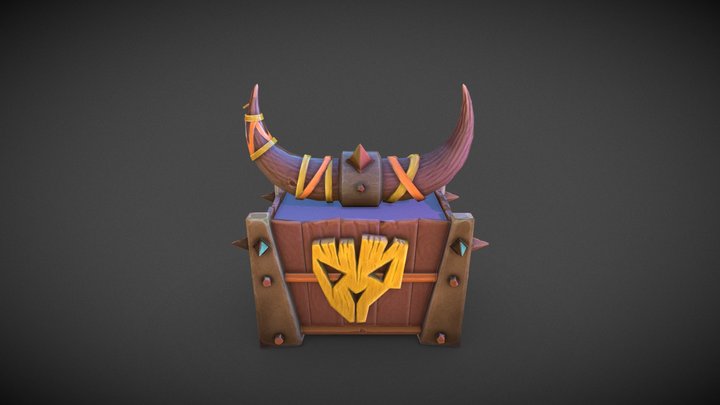 Barbarian_Chest 3D Model