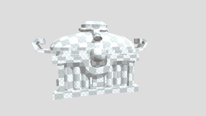 Pandaren_Chest 3D Model