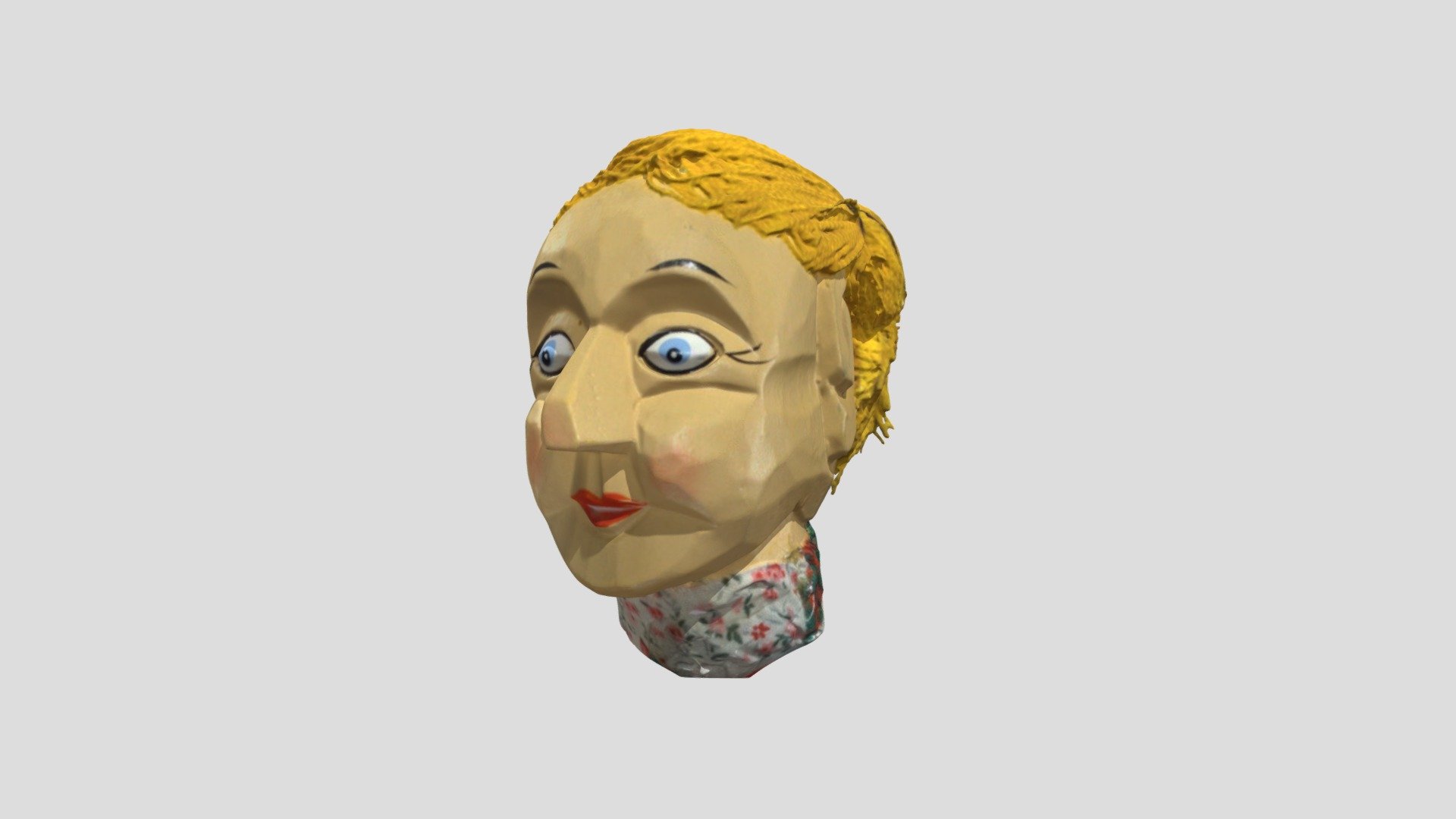 Judy Puppet - 3D model by Aberdeen City Libraries ...