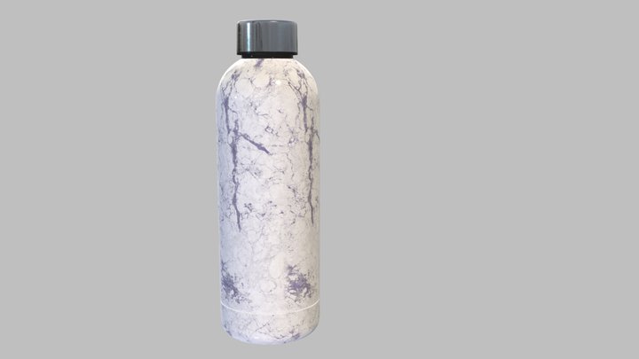 marble_bottle_divided 3D Model
