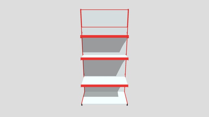 Shop Rack 3D Model