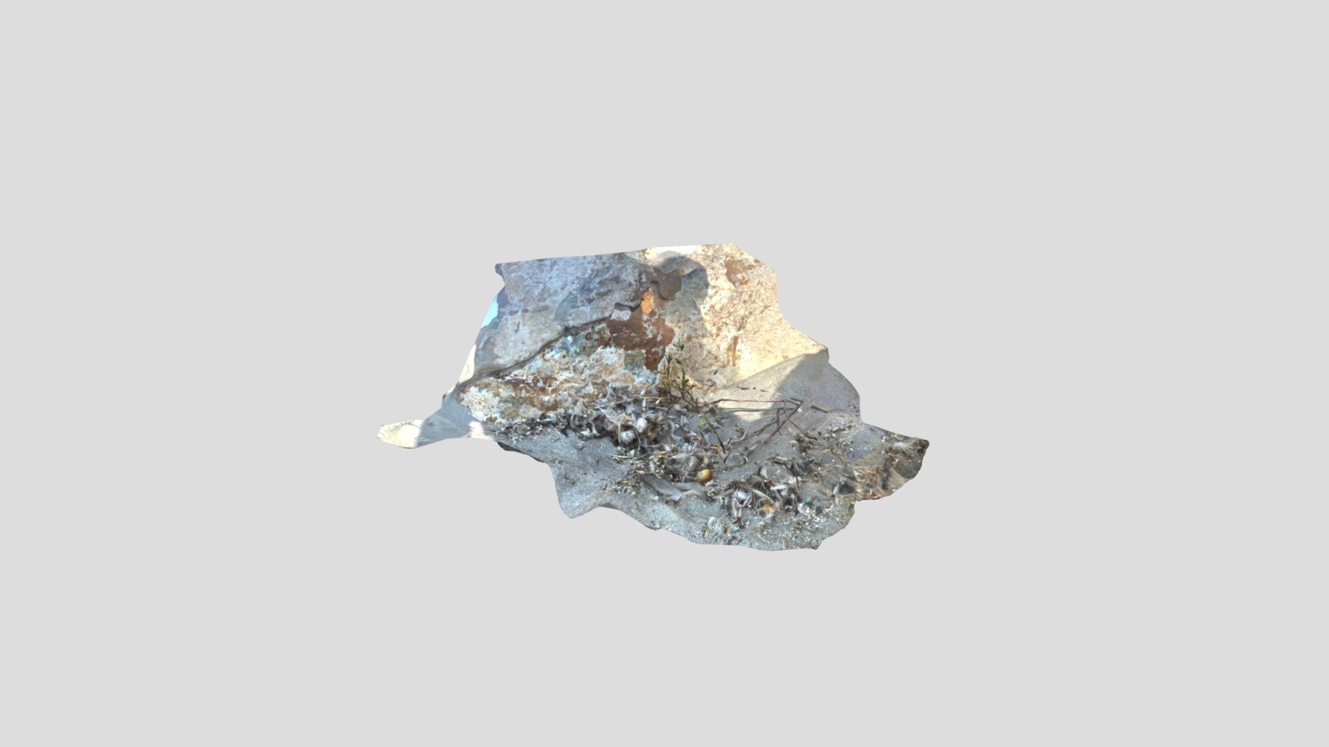 HD Res of Beach Crevice - original textures