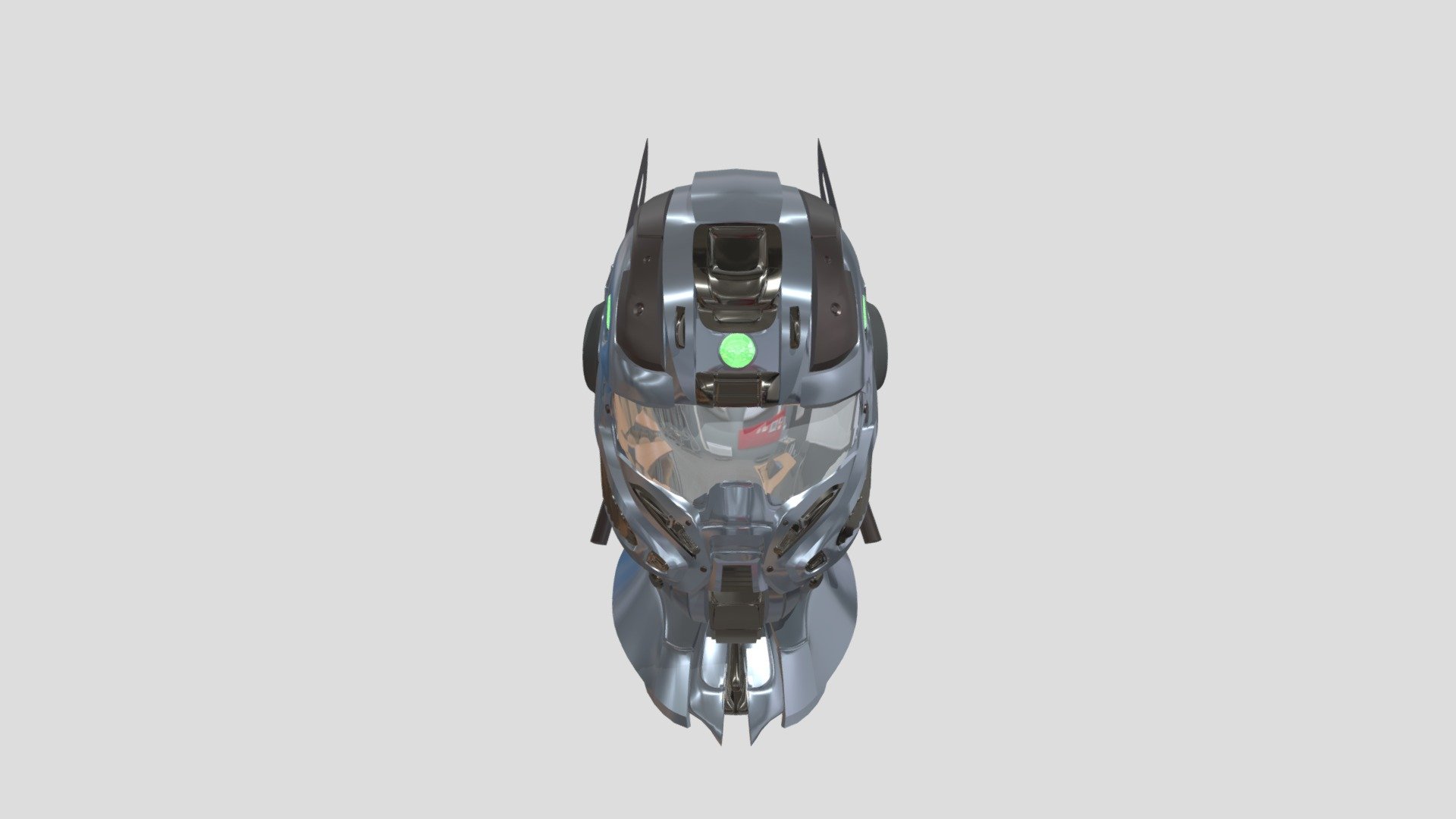 Robot / Cyborg Head - 2 - 3D model by indie.k.cm [3c945d8] - Sketchfab