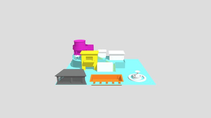 Modern Villa 3D Model