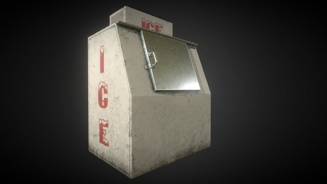 Ice Machine Vending 3D Model