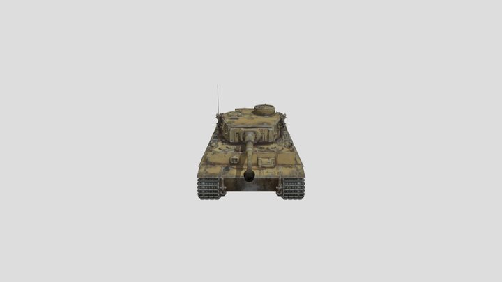 Pz.Kpfw. VI Tiger Ausf. H1 (War Thunder) 3D Model