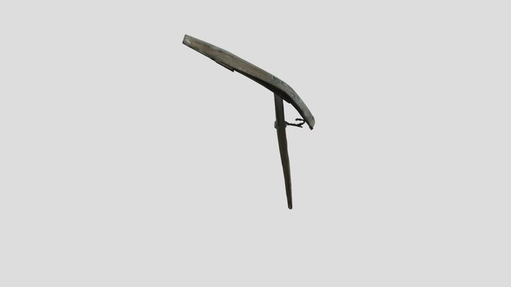 旧三郷村二木の踏鋤i 3D Model