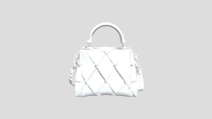 Diamond like model hand bag unique design 3D Model