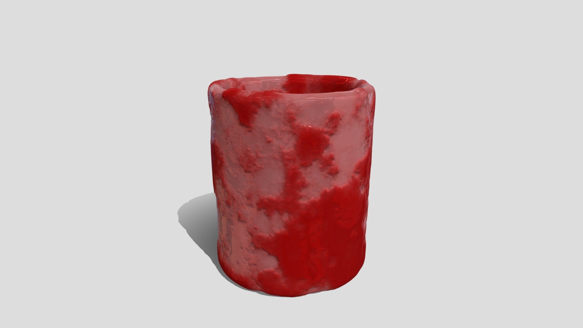 Cartoon cup — Sketchfab embed 3D viewer