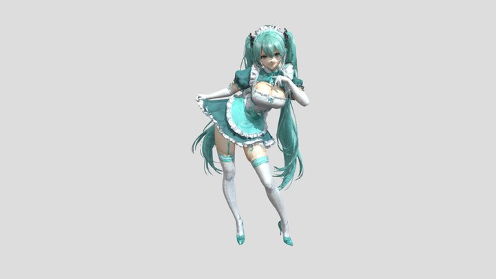 Hatsune miku 3D Model