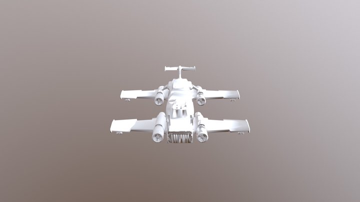 Thunderhawk Transporter printable 3D Model