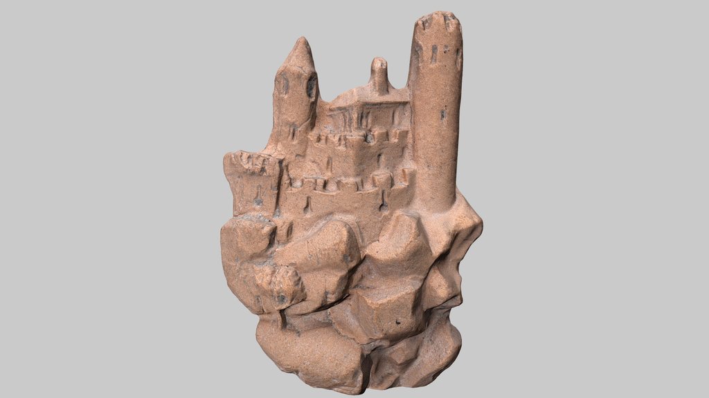 Model of a castle