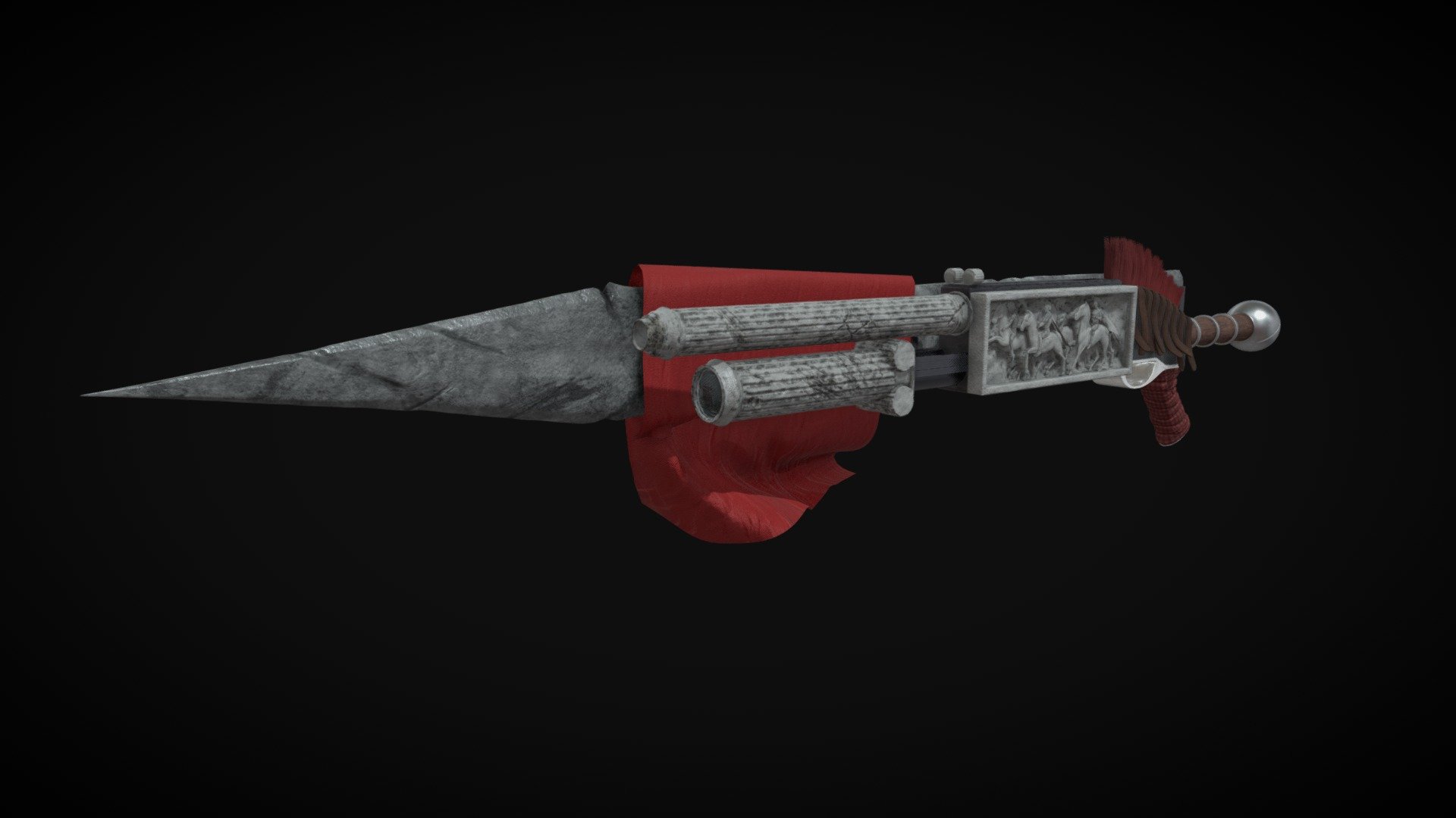 'Gladius' the Shotgun Blade - 3D model by Jack (@JDHT) [3c9e5f7 ...