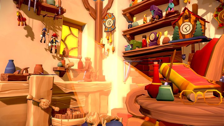 DAECrib - "the Workshop" 3D Model