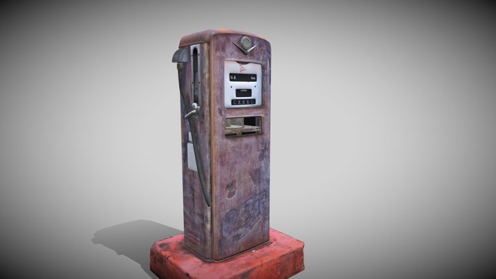 EC Bomba Gasolina 01 3D Model