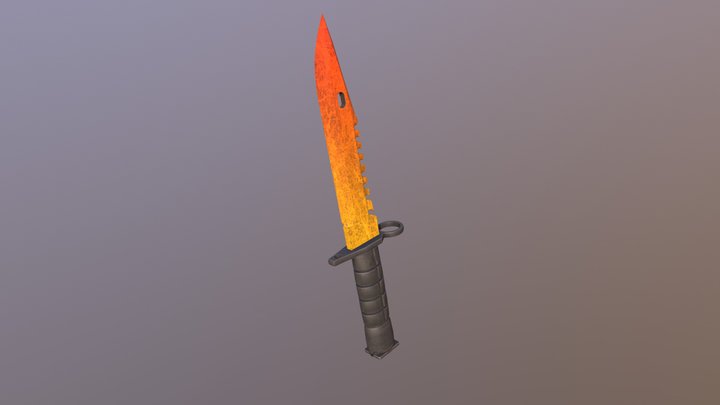 M9 Bayonet | Icy Sungod 3D Model