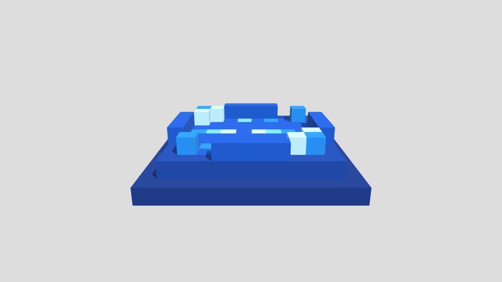 Water Whirlpool - Voxel 32x32 (Animated)